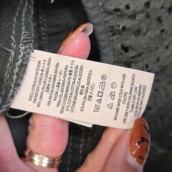 Free People Militay Jacket - Size Medium - Picture 11 of 13